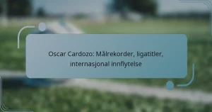 Oscar Cardozo: Målrekorder, ligatitler, internasjonal innflytelse